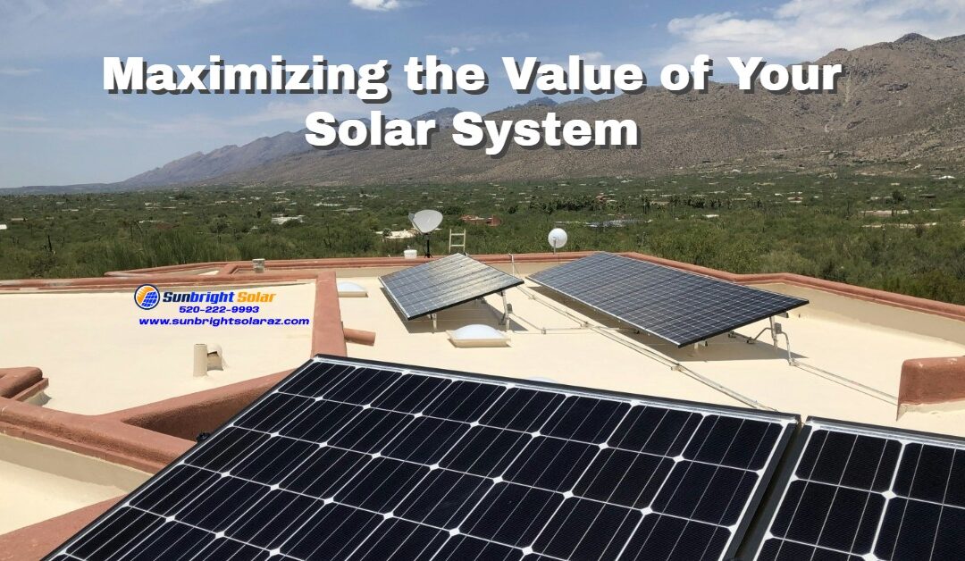 Maximizing the Value of Your Solar System